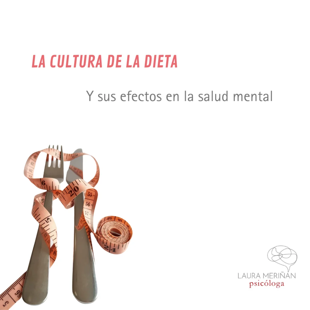 la cultura de dieta y sus efectos en salud mental